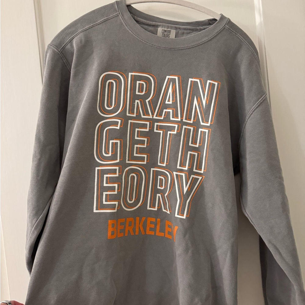 Orangetheory Gray Sweater